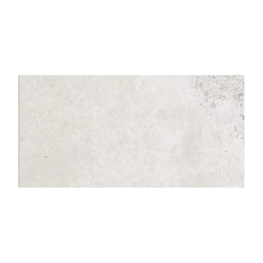 Timeworn White Glazed Porcelain, Cushion Edge. Pool Safe